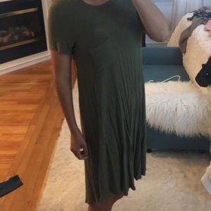 Lularoe army green dress